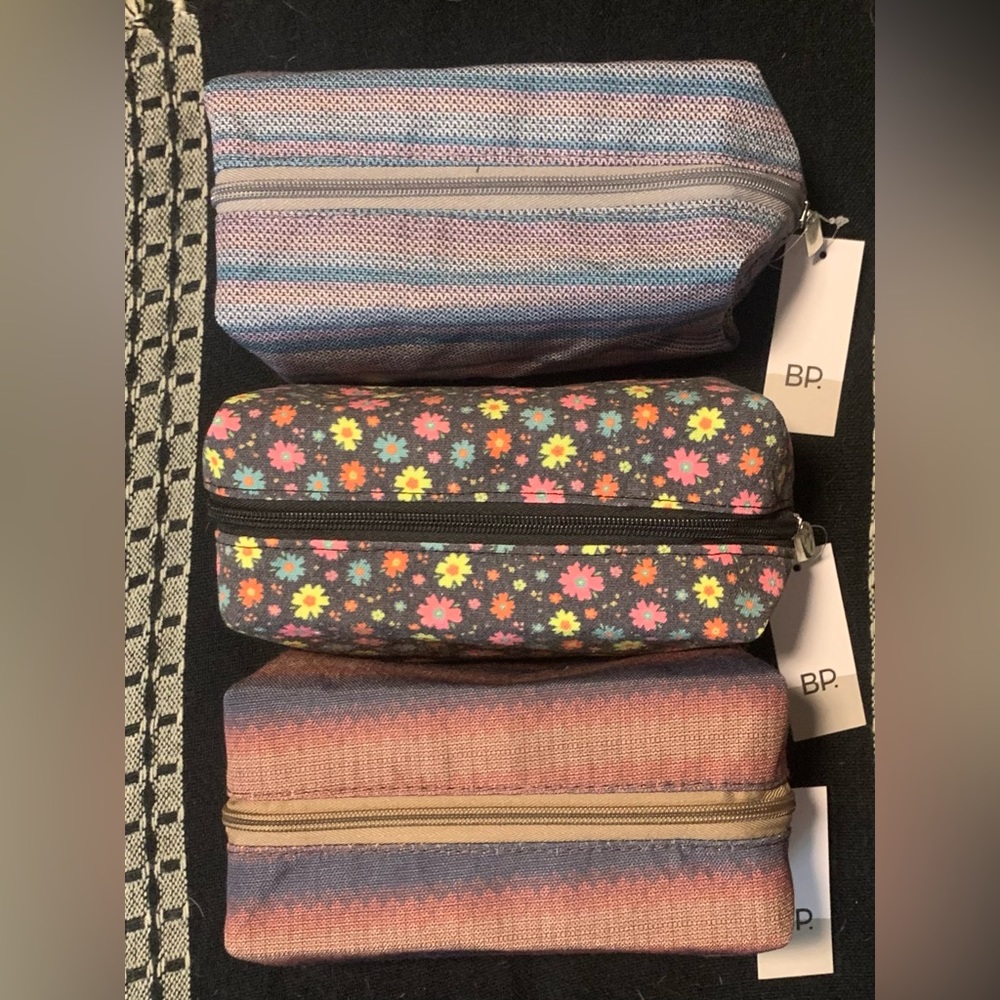 🆕 3pk Canvas Bags by BP - NWT